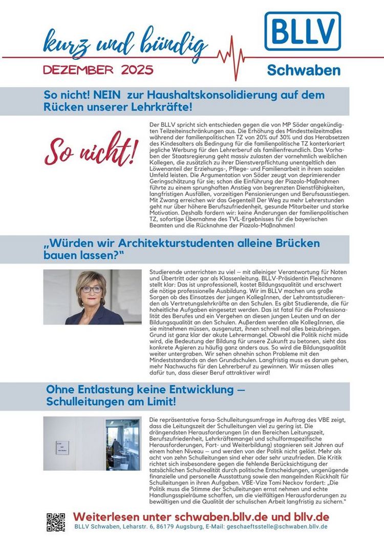 kurz & bündig Dezember