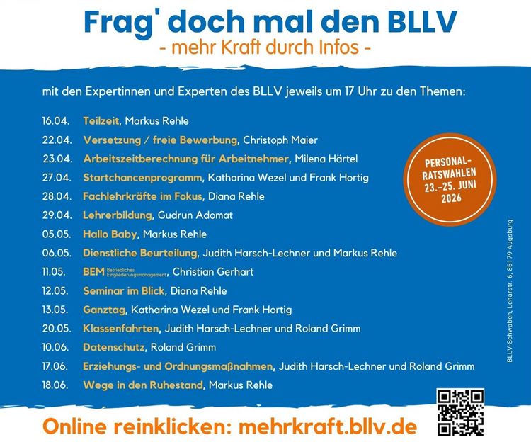 Frag' doch mal den BLLV